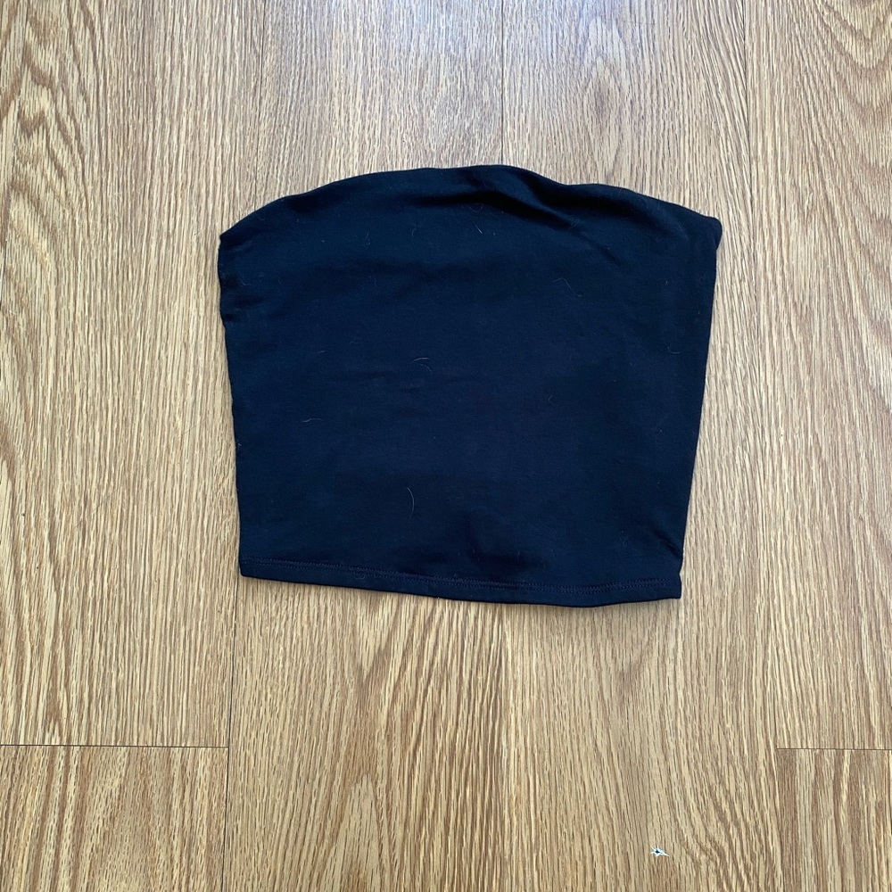 Garage Strapless Crop Top/Tube Top